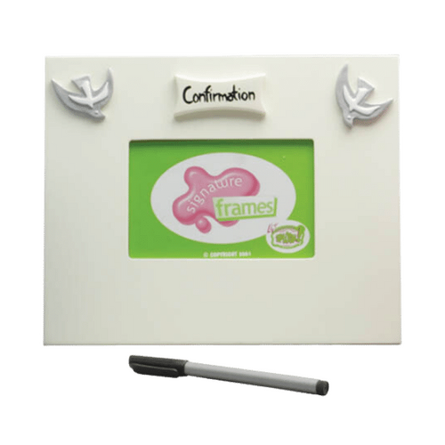 SIGNATURE FRAME CONFIRMATION DOVE CREAM