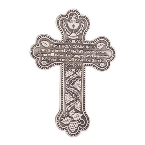 CROSS COMMUNION PEWTER