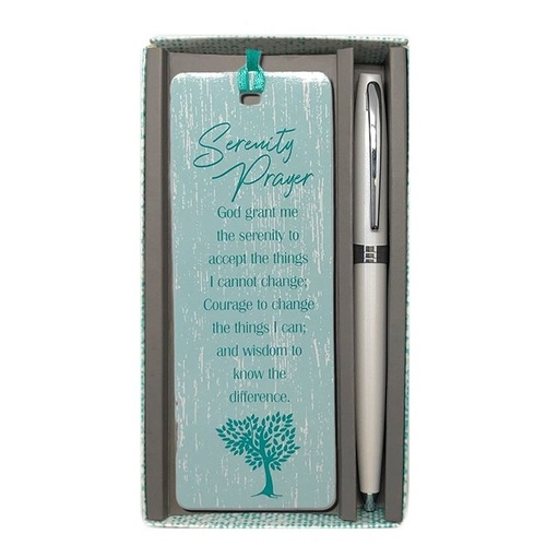 BOOKMARK AND PEN SET - SERENITY