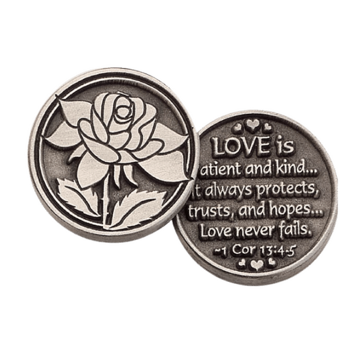POCKET TOKEN LOVE IS KIND               