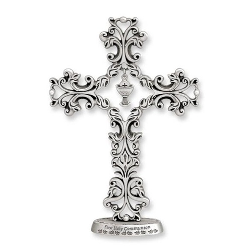 FILIGREE STANDING CROSS COMMUNION **Limited Stock**