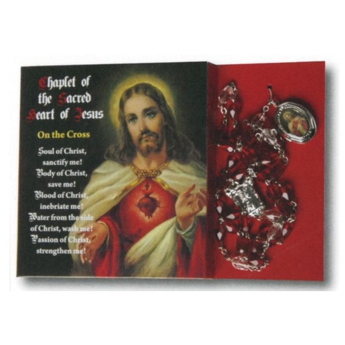 CHAPLET OF THE SACRED HEART OF JESUS BOXED
