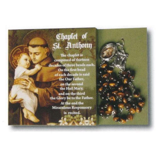CHAPLET OF SAINT ANTHONY BOXED