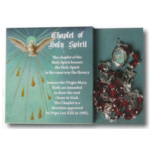 CHAPLET OF THE HOLY SPIRIT BOXED
