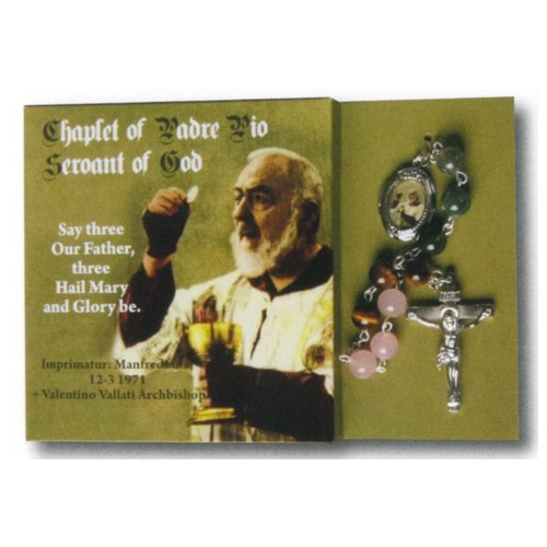CHAPLET OF PADRE PIO BOXED