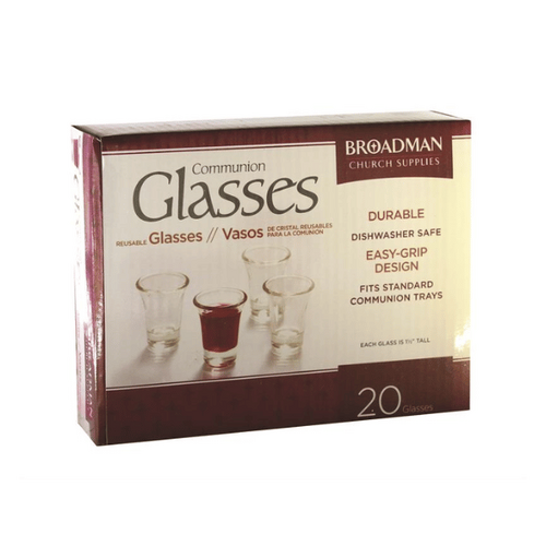 COMMUNION GLASSES 1 1/2" PACK OF 20 