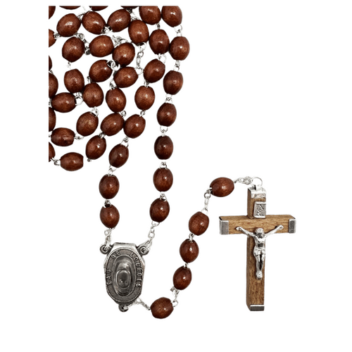 ROSARY WOOD WITH LOURDES WATER