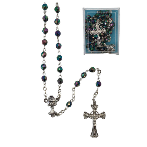 COMMUNION ROSARY MULTICOLOURED 