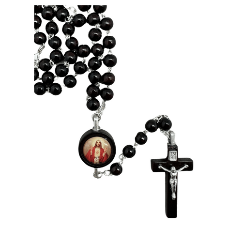 ROSARY WOOD SACRED HEART OF JESUS