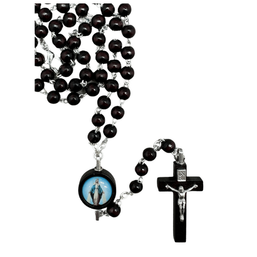 ROSARY WOOD MIRACULOUS