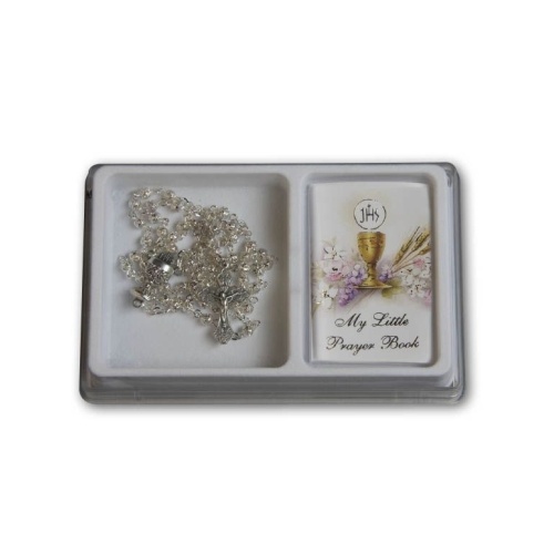 ROSARY FILIGREE BOXED WITH PRAYER BOOK