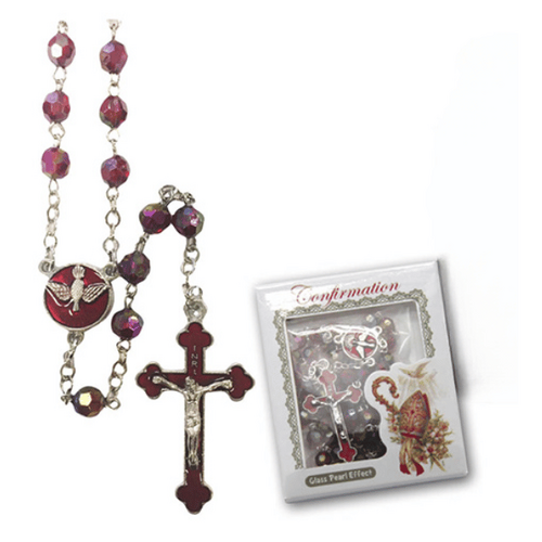 GLASS ROSARY CONFIRMATION