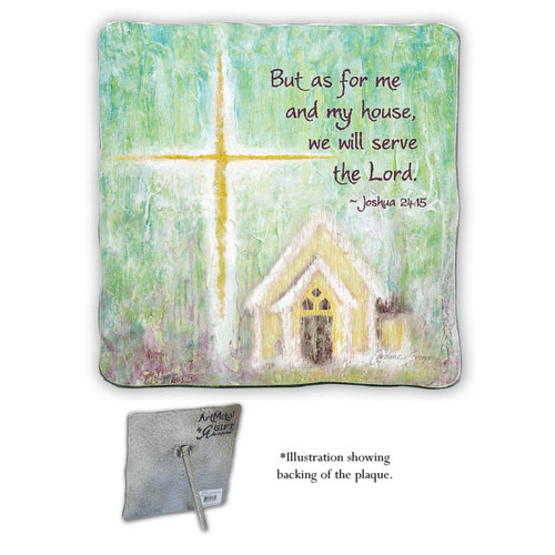 METAL STANDING PLAQUE - HOUSE BLESSING