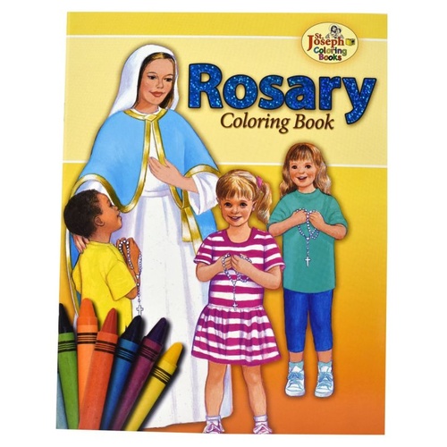 SJ ABOUT THE ROSARY COLOURING BOOK  **Limited Stock**