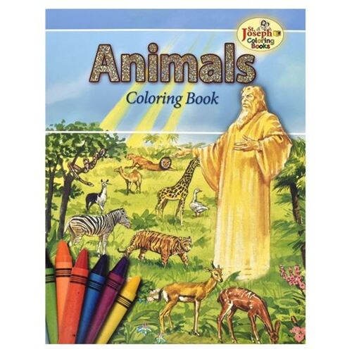 SJ ANIMALS OF THE BIBLE COLOURING BOOK