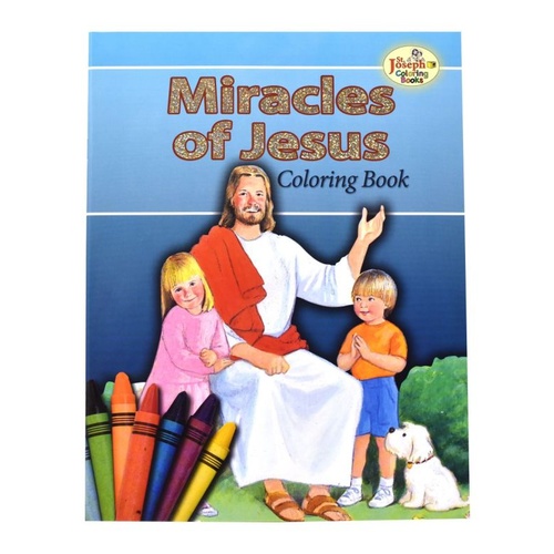 SJ MIRACLES OF JESUS COLOURING BOOK