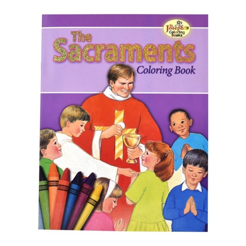 SJ THE SACRAMENTS COLOURING