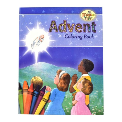 SJ ADVENT COLOURING BOOK 