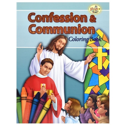 SJ CONFESSION AND COMMUNION COLOURING BOOK     