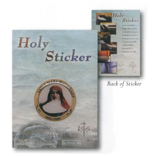 MARY MACKILLOP HOLY STICKER