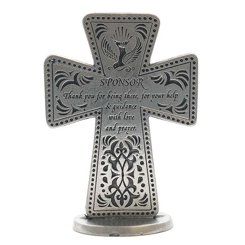 STANDING METAL CROSS SPONSOR