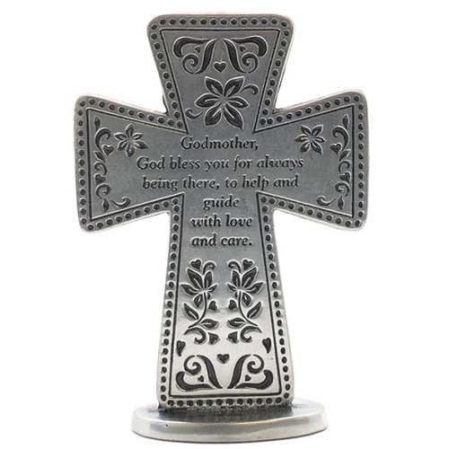 STANDING CROSS METAL GODMOTHER