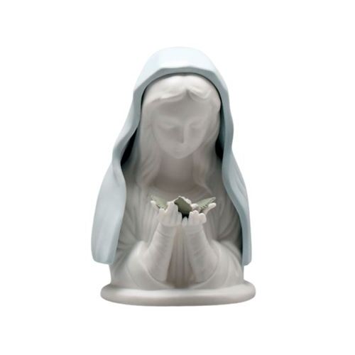 STATUE BLUE MADONNA 19CM