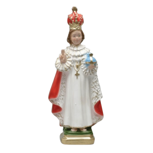 STATUE PLASTER INFANT OF PRAGUE 30CM    