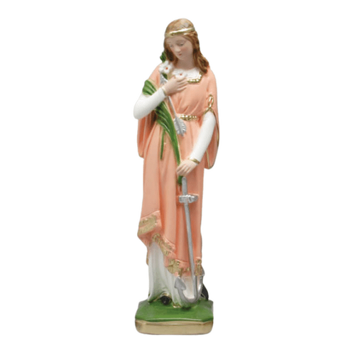 STATUE PLASTER ST PHILOMENA 30CM        