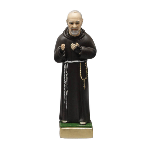 STATUE PLASTER PADRE PIO 30CM