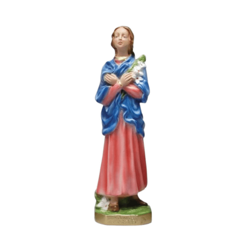 STATUE PLASTER ST MARIA GORETTI 30CM