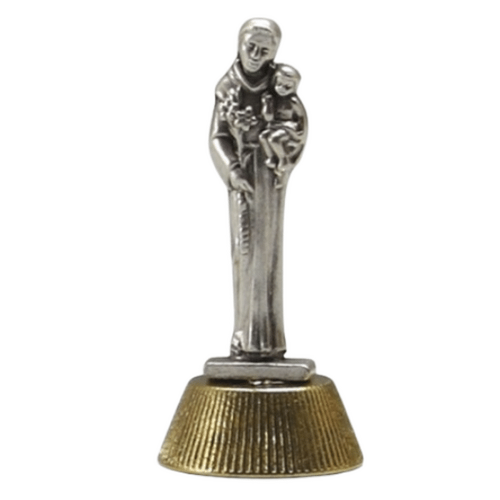 MINI METAL STATUE ST ANTHONY 