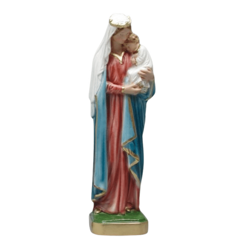 STATUE PLASTER MOTHER AND CHILD 40CM