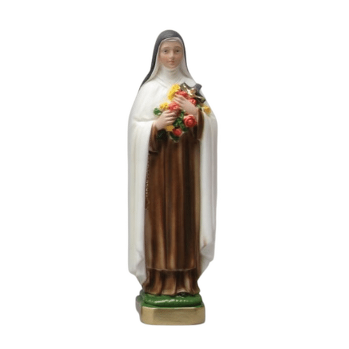 STATUE PLASTER ST THERESA 40CM          