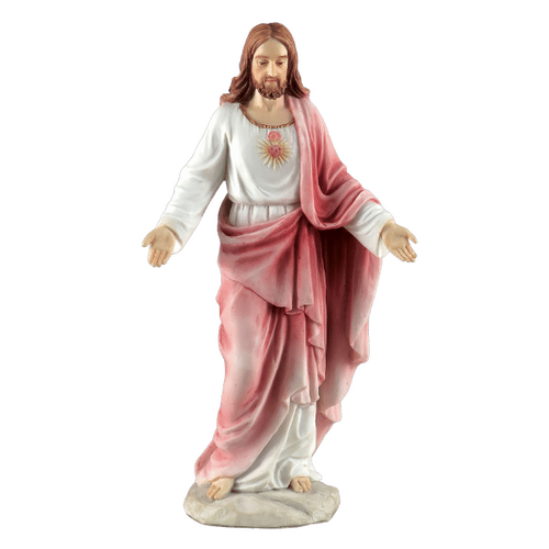 SACRED HEART OF JESUS STATUE 200MM - VERONESE COLLECTION