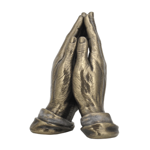 PRAYING HANDS STATUE BRONZE - VERONESE COLLECTION