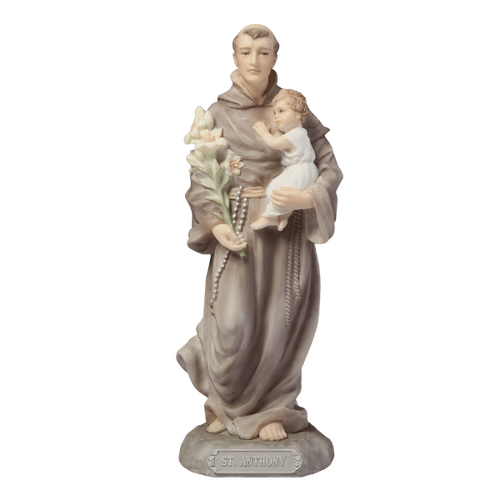 ST ANTHONY STATUE 150MM - VERONESE COLLECTION