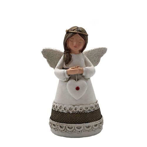 LITTLE BLESSING ANGEL BIRTH STONE - RUBY