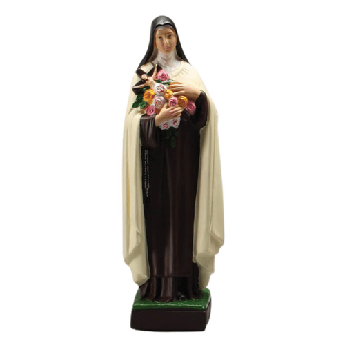 STATUE IN/OUT ST TERESA 30CM