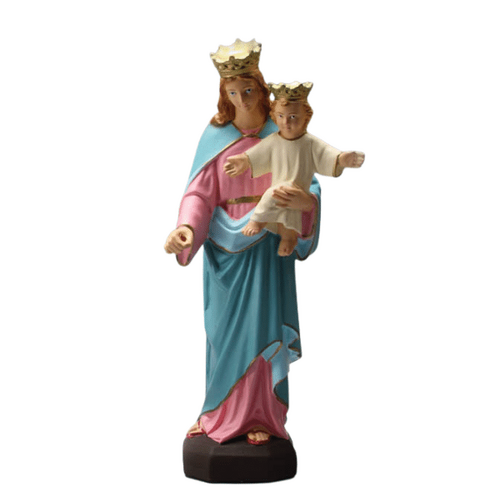 STATUE IN/OUT OUR LADY HELP OF CHRISTIANS 30CM