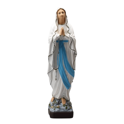 STATUE IN/OUT OUR LADY LOURDES 40CM