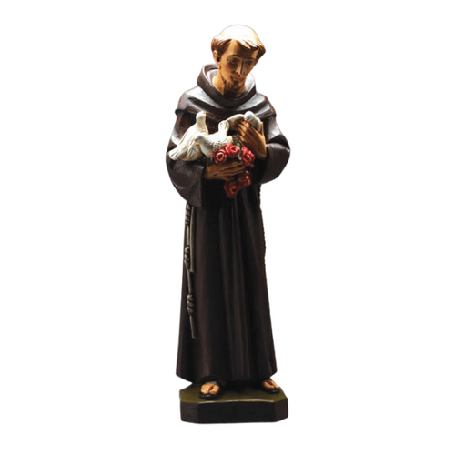 STATUE IN/OUT ST FRANCIS 40CM