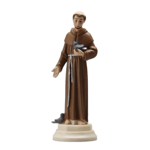 STATUE MAGNETIC ST FRANCIS 10CM