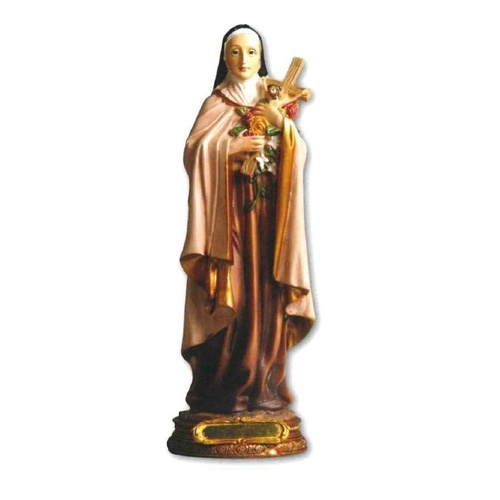 ST THERESE RESIN STATUE 30CM