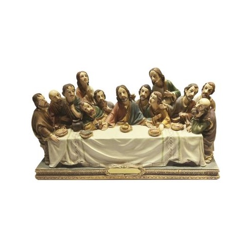 STATUE RESIN LAST SUPPER 12CM