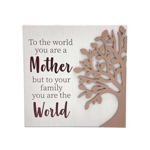 TREE OF LIFE PLAQUE - MOTHER