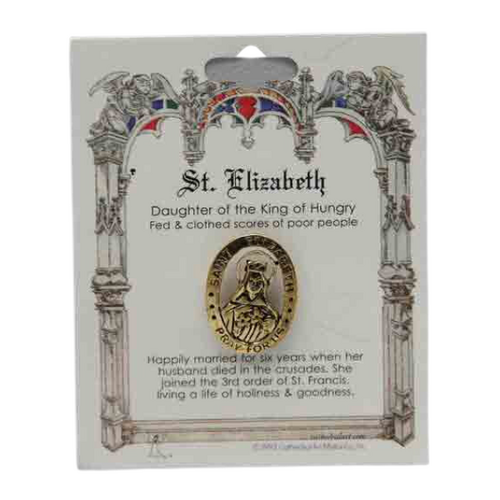 LAPEL PIN PATRON SAINT St Elizabeth