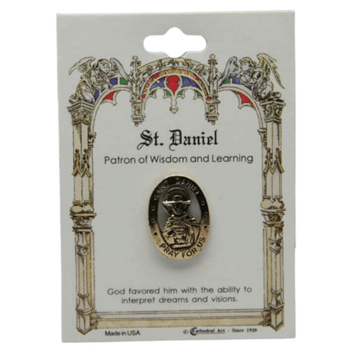 LAPEL PIN PATRON SAINT St Daniel 