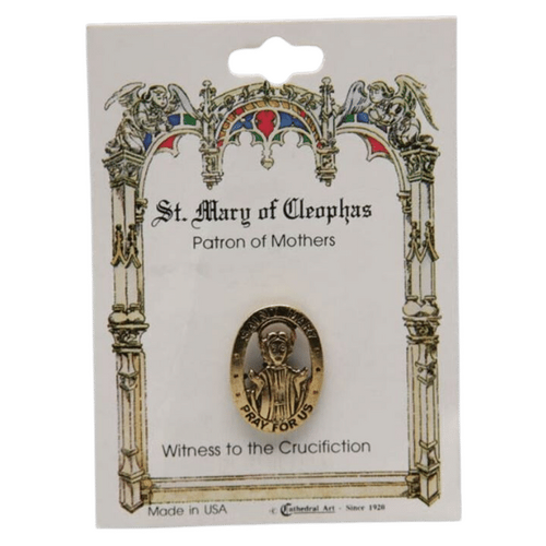 LAPEL PIN PATRON SAINT St Mary of Cleophas 