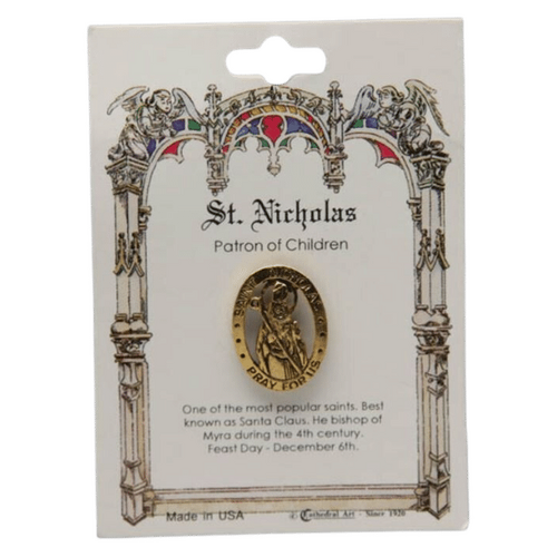 LAPEL PIN PATRON SAINT St Nicholas